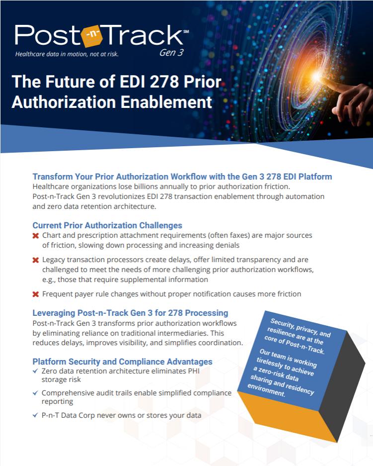 The Future of EDI 278 Prior Authorization Enablement